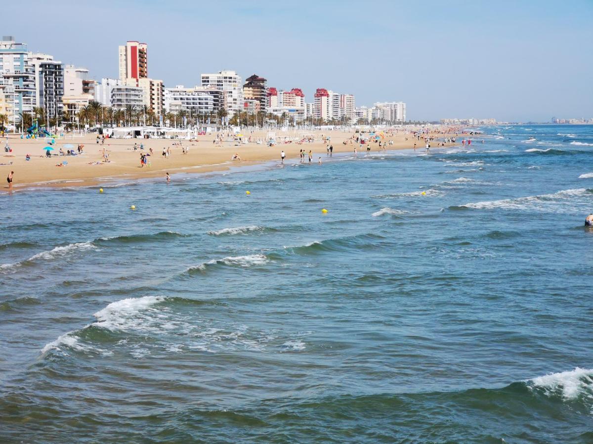 Apartamento Ana Maria Playa De Gandia Solo Familias Esterno foto
